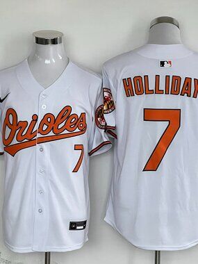 Baltimore Orioles Jackson Holliday #7 Home Baseball Jersey - White